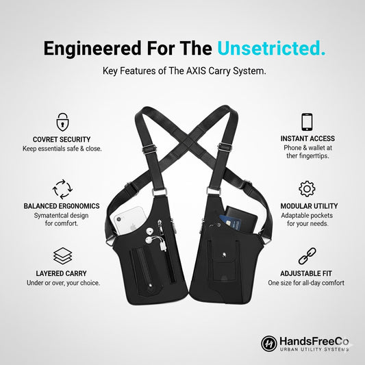 Premium Leather Underarm Shoulder Bag for Men & Women