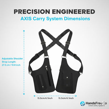 Premium Leather Underarm Shoulder Bag for Men & Women