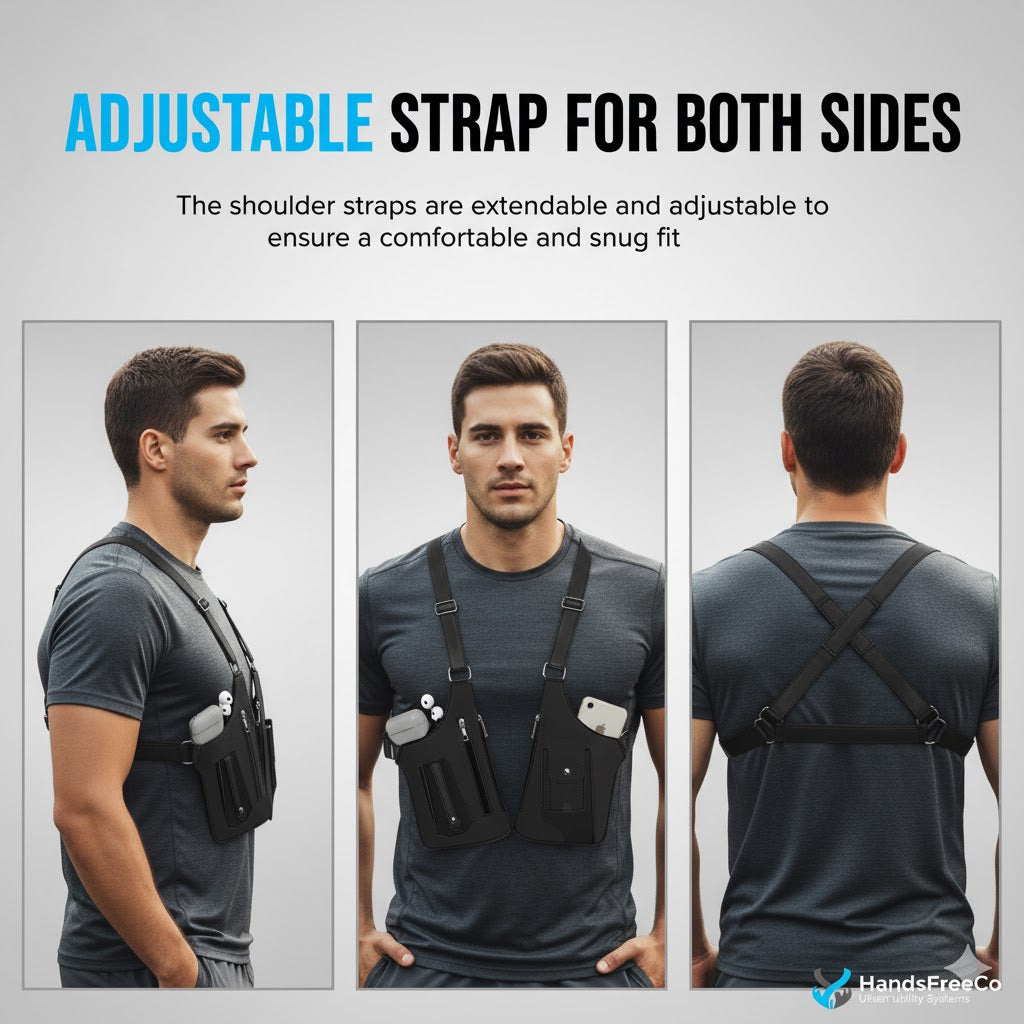 Premium Leather Underarm Shoulder Bag for Men & Women