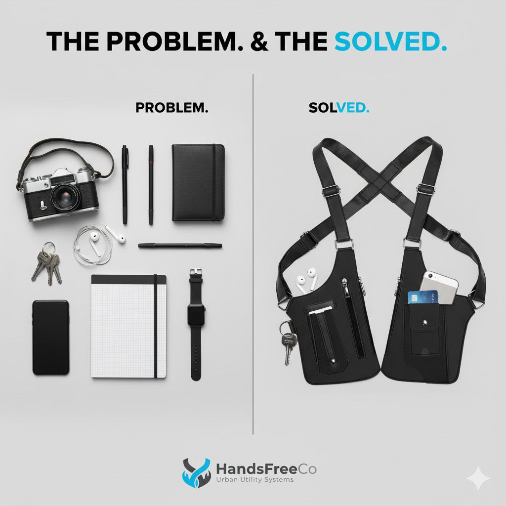 Premium Leather Underarm Shoulder Bag for Men & Women